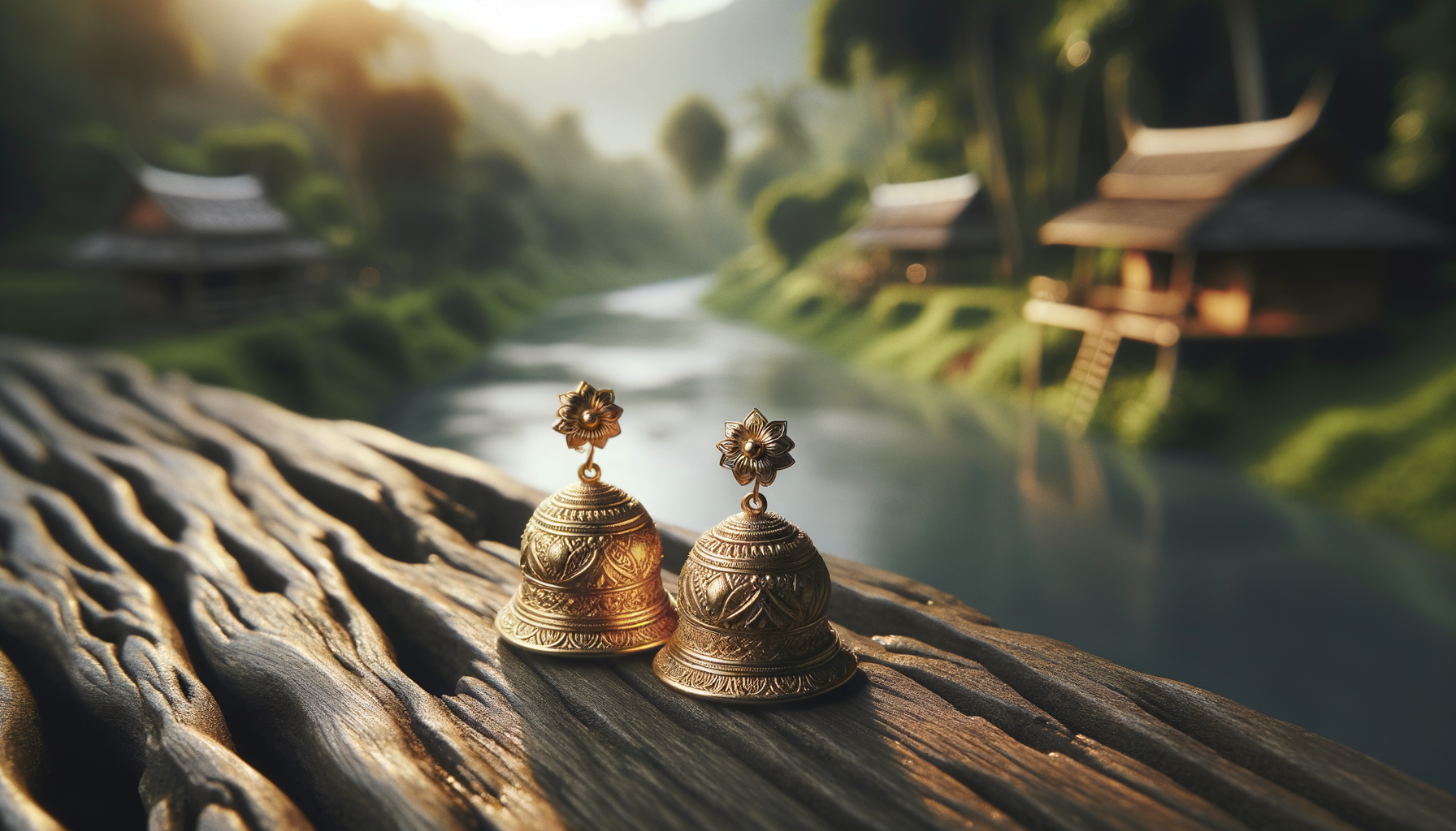 Exploring the Allure of Traditional Bell Gold Earrings