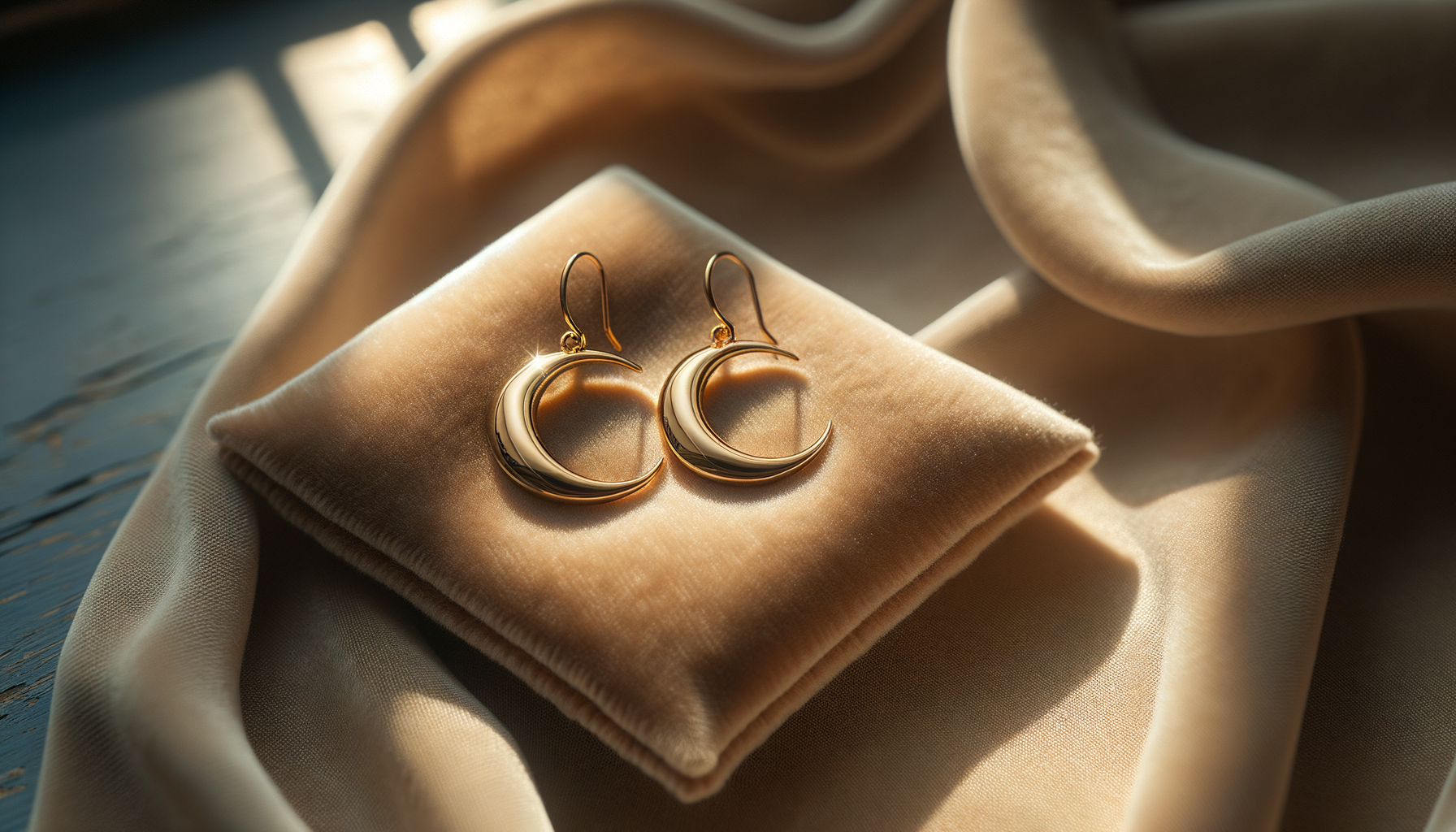 Crescent Moon Gold Earrings: A Timeless Elegance