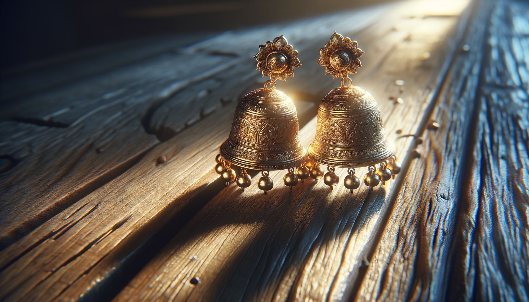 The Timeless Elegance of Traditional Bell Gold Earrings